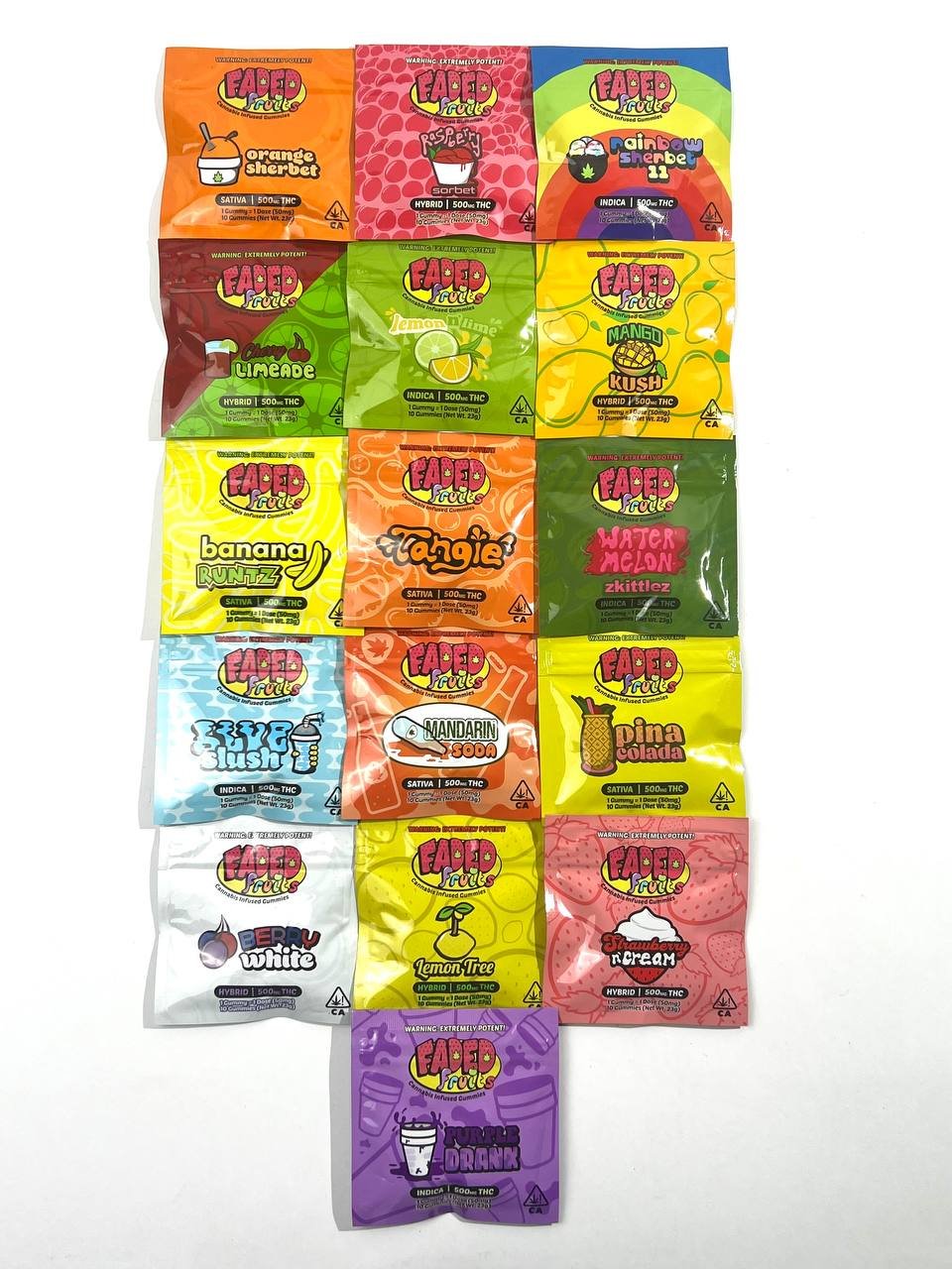 FADED FRUITS GUMMIES